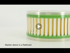 High Temperature,  Heat Shrinkable Identification Sleeves Shrink Ratio 2:1