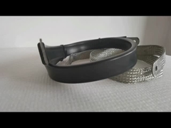 Flexible Copper Braided Connector Tin Plated High Corrosion Resistance