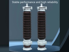 Porcelain Housed Metal Oxide Surge Arrester Ceramic Power Station Type Zinc Oxide Arrester