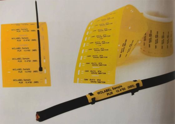 Flame Retardant Identification Tags Halogen Free For Marker