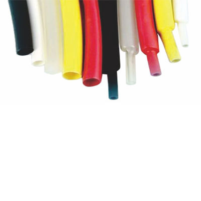 High Temperature Resistance Silicone Rubber Heat Shrinkable Tube Shrink Ratio: 1.7:1 , 2:1