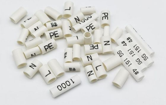 Custom Electrical Cable Accessories Cross Liked Polyolefin Identification Tube Heat Shrink Identification Sleeve