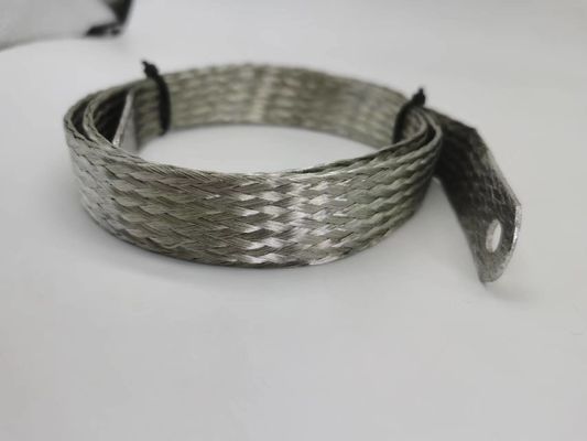 Tinned Flexible Flat Copper Braided Connector 1.5mm2 To 120mm2