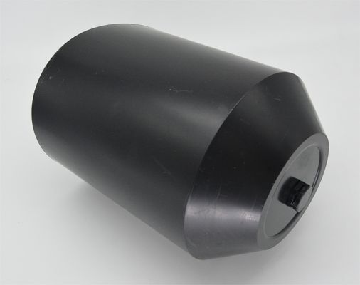 Black Insulated Polyolefin Cable End Caps Heat Shrinkable IP67 Heat Shrink Wire End Caps