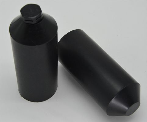 13MPa Heat Shrink Cable End Caps Black Insulated Protection