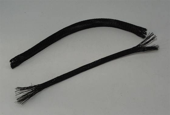 Abrasion Resistance PET Cable Sleeve Braided Cable Wrap Flame Retardant