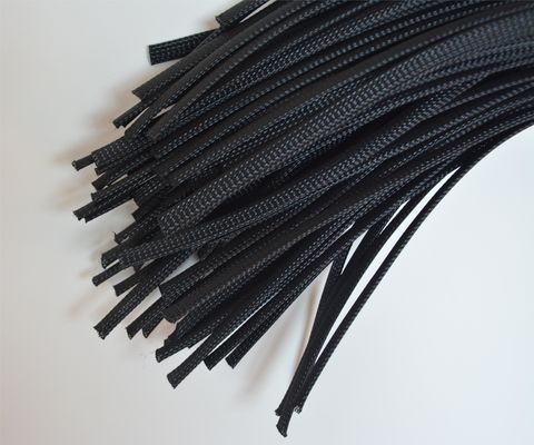 RoHS UL PET Expandable Braided Sleeving Flame Retardant