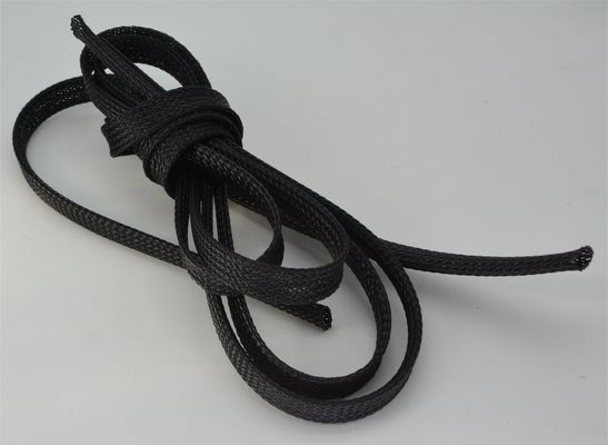 High Flexibility Expandable PET Braided Cable Sleeve 1.5 Inch