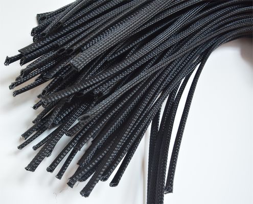 High Flexibility Expandable PET Braided Cable Sleeve 1.5 Inch