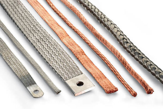 Highly Versatile Flexible Copper Braided Connector For Electrical Connection