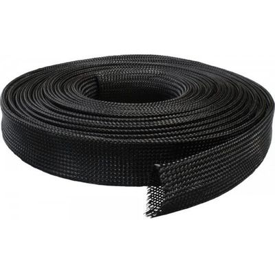 High Flexibility PET Expandable Braided Sleeving Abrasion Resistance