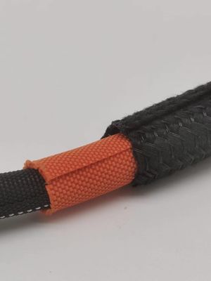 Self-closing Design PET Braided Cable Sleeving Flame-retardant For Cable Management