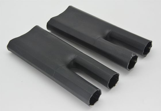 Electrical Insulation Waterproof 2 Cores Heat Shrink Finger Sleeve Cable Breakout Boots