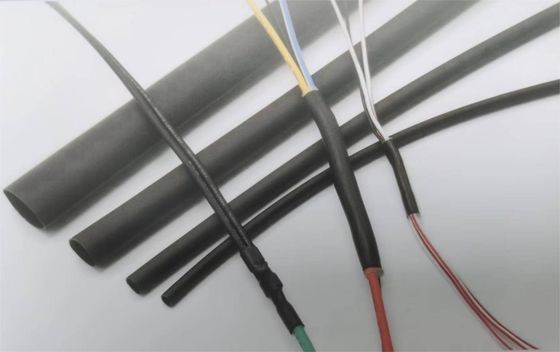 High Shrink Ratio, Semi Rigid Dual Wall Adhesive Lined Heat Shrink Polyolefin Tubing