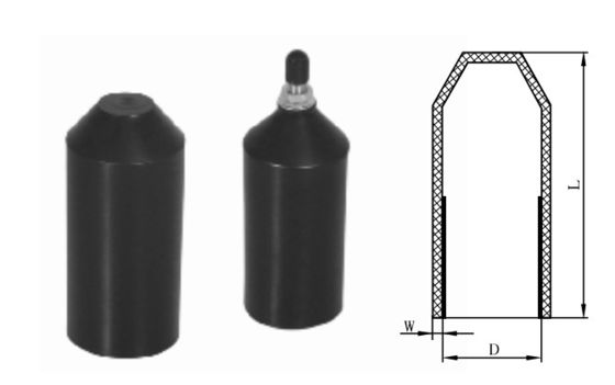 Anti UV RoHS Insulated Heat Shrinkable Cable End Caps Flame Retardant Wire End Caps
