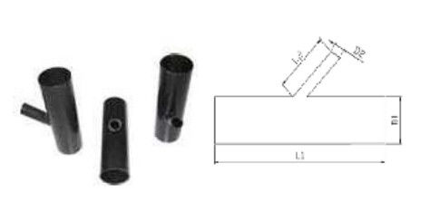 Cross-linked Polyolefin Sealing Protection Y-type Heat Shrink Tube