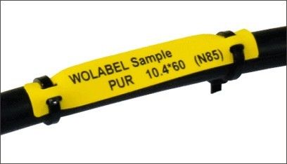 Flame Retardant Identification Tags Halogen Free For Marker