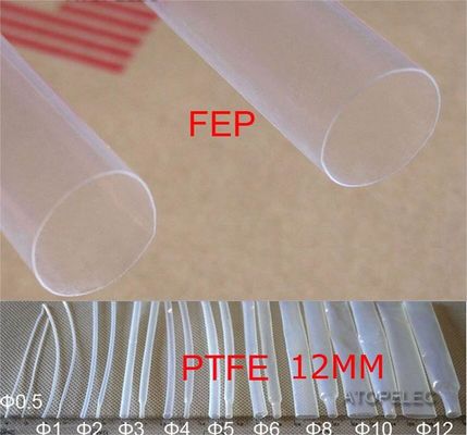 PTFE  Heat Shrink Tubing Shrink Ratio:1.7:1, 2:1,4:1