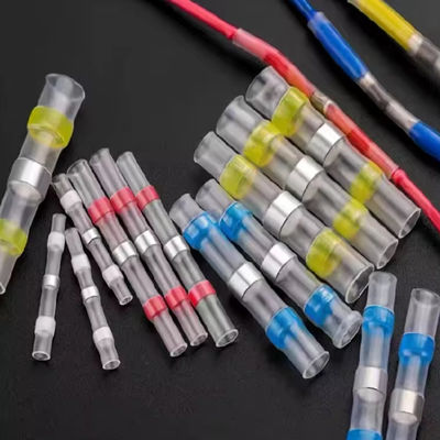Flame Retardant Solder Sleeve Device Shield Termination Without Leads