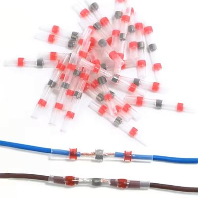 High Flame Retardant Tin Ring Solder Heat Shrink Insulation Termination With Good Protected