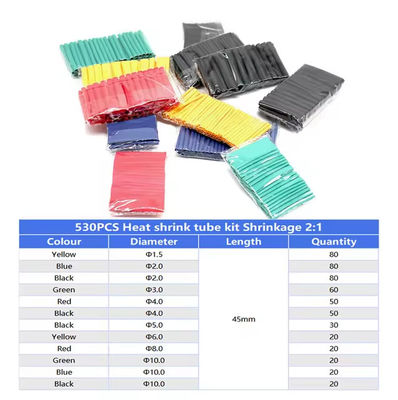 Customizable Kit Small Package Flexible Heat Shrink Sleeve