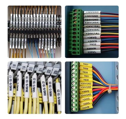 Customized Number Printing Logo Custom Heat Shrink Tubing Heat Shrink Identification Sleeving