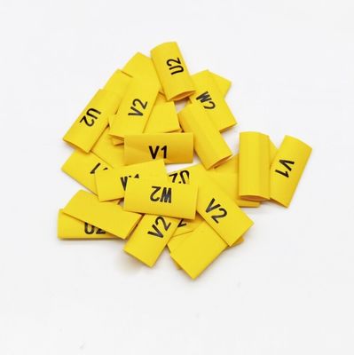 Custom Electrical Cable Accessories Cross Liked Polyolefin Identification Tube Heat Shrink Identification Sleeve