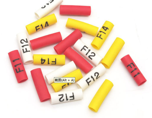 Custom Logo Cross Liked Polyolefin Identification Tube Heat Shrink Identification Sleeve