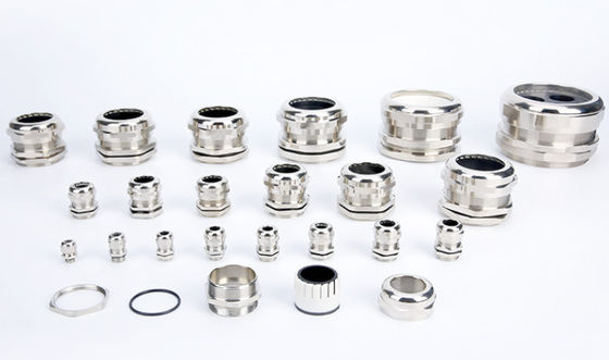 Nickel plated brass cable gland IP68 Waterproof Connector